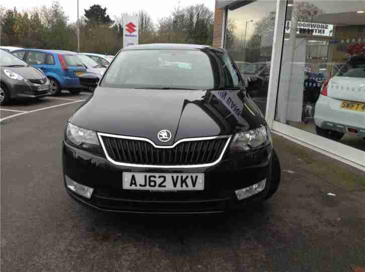 2013 Skoda RAPID SE TSI Petrol Black Manual