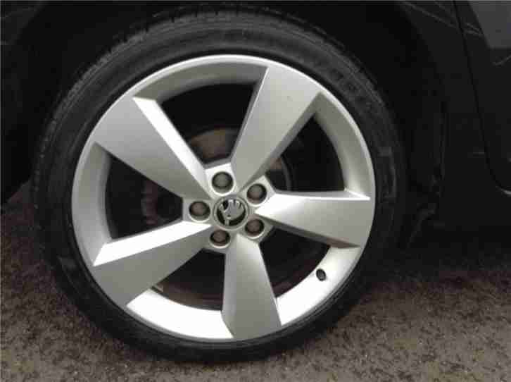 2013 Skoda Rapid SE TSI Petrol black Manual