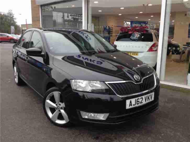 2013 Skoda Rapid SE TSI Petrol black Manual