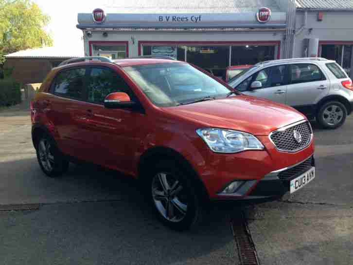 Ssangyong Korando. Ssangyong car from United Kingdom