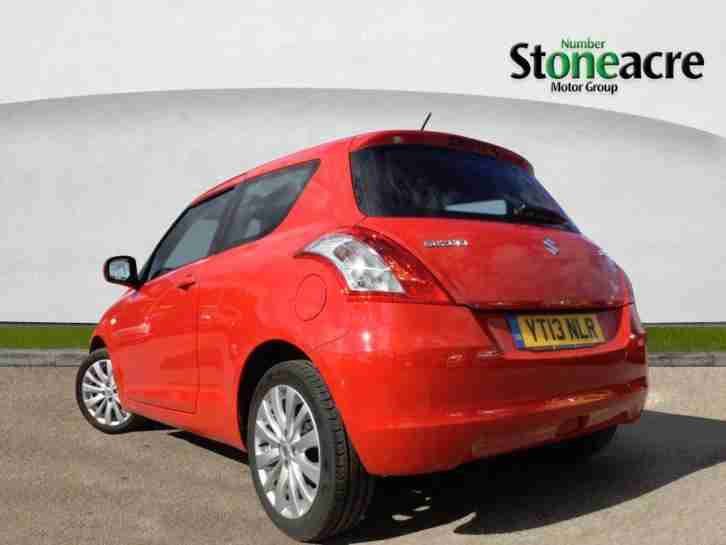 2013 Suzuki Swift 1.2 SZ3 Hatchback 3dr Petrol Manual (116 g/km, 93 bhp)