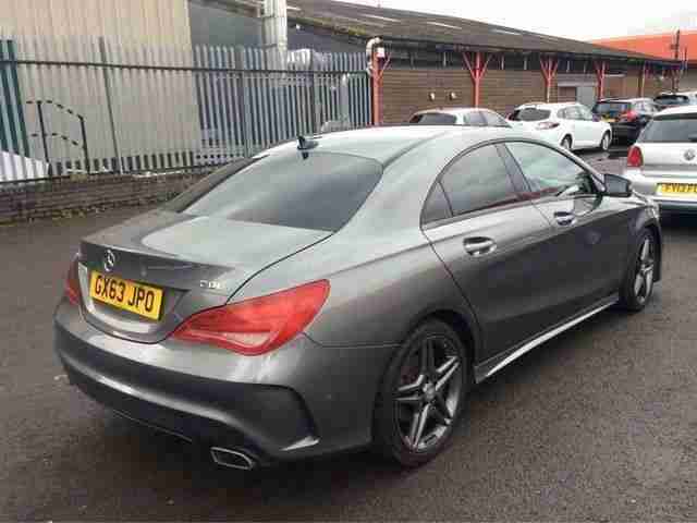 2013 T MERCEDES-BENZ CLA 2.1 CLA220 CDI AMG SPORT 4D AUTO 170 BHP DIESEL