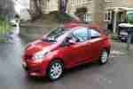 2013 YARIS TR VVT I RED, VERY LOW