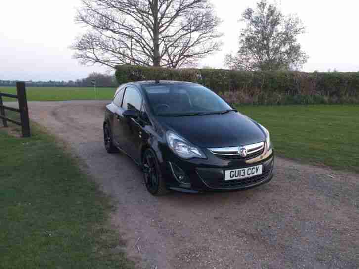 2013 VAUXHALL CORSA 1.2 LIMITED EDITION