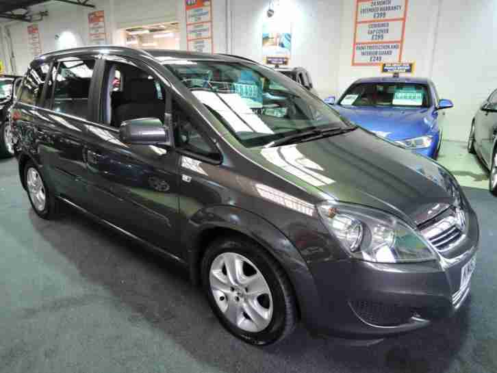 2013 VAUXHALL ZAFIRA EXCLUSIV, 1 OWNER, FSH, 7 SEATS PETROL