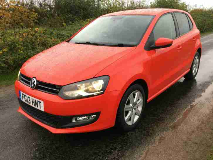 2013 VOLKSWAGEN POLO 1.2 TDi MATCH EDITION 5 DOOR LONG MOT £20 TAX RUNS GREAT!