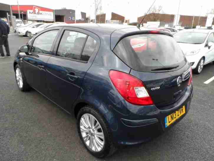 2013 Vauxhall Corsa 1.2 SE 5dr Petrol Blue Manual
