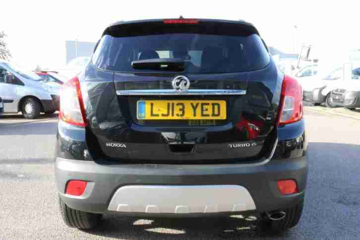 2013 Vauxhall Mokka 1.4T SE 5dr 4WD Petrol black Manual