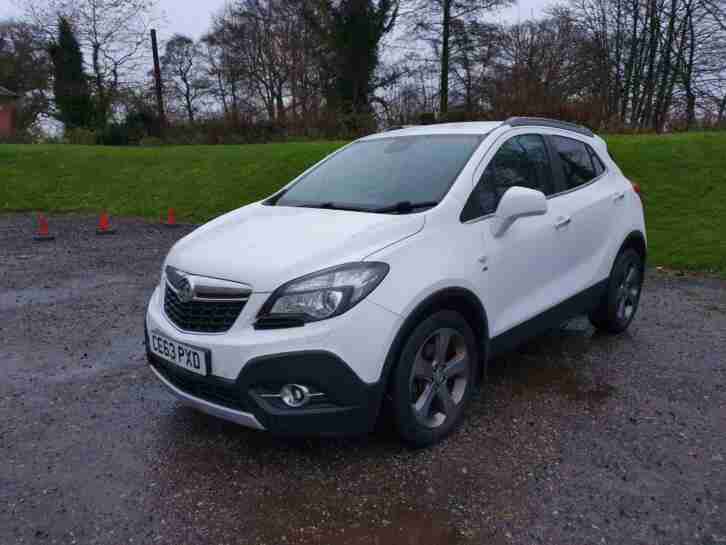 2013 Vauxhall Mokka 1.7 CDTi 16v SE FWD 5dr Diesel white Automatic