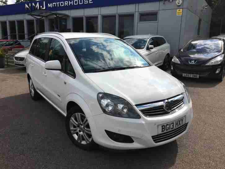 2013 Vauxhall Zafira 1.6 i VVT 16v Design 5dr nav Manual MPV
