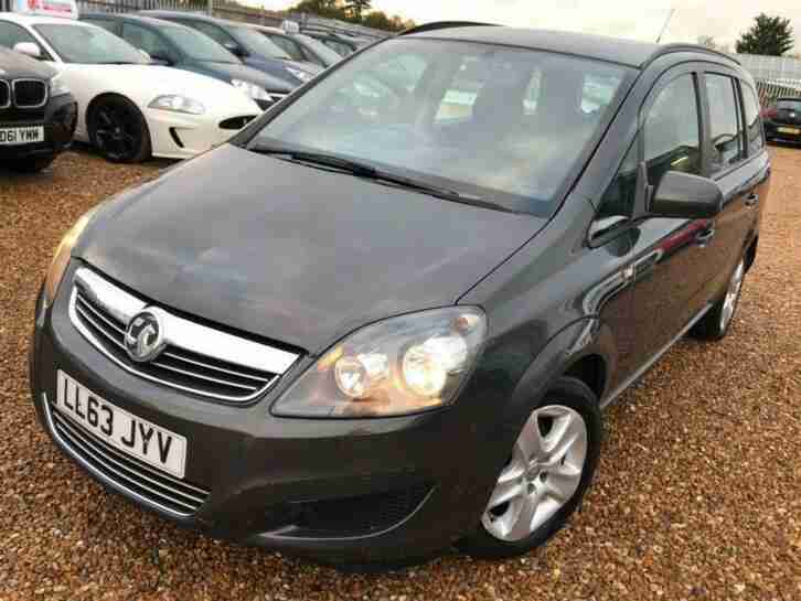 2013 Vauxhall Zafira 1.6 i VVT 16v Exclusiv MPV 5dr Petrol Manual