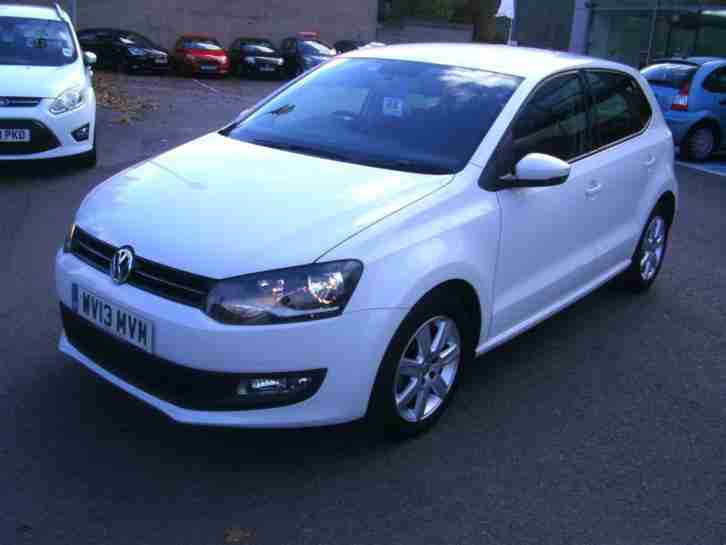 2013 Volkswagen Polo MATCH 1.4 5Dr DSG Auto, Air Conditioning, Sensor Pack, rear