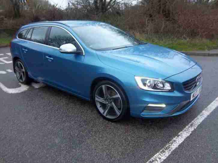 Volvo V60. Volvo car from United Kingdom