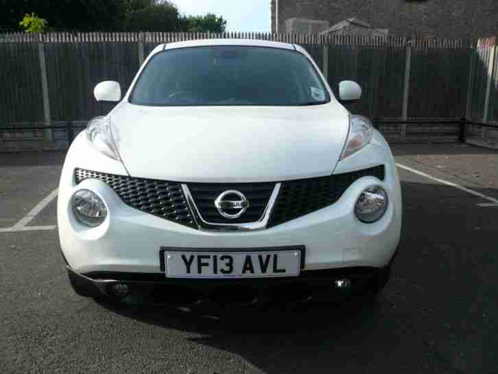 2013 White Juke 1.6 Tekna, Petrol, 5