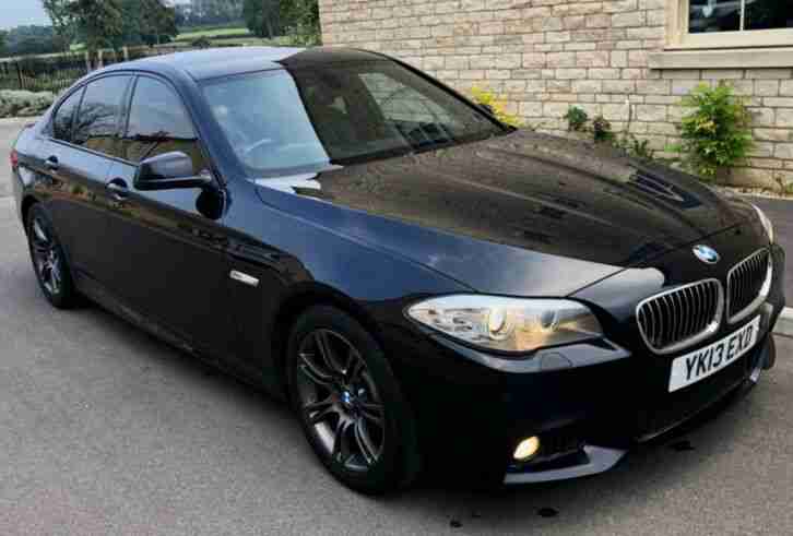 2013 BMW 520D M-SPORT AUTO S/S 181BHP SATNAV HPI CLEAR 94k 65MPG 2xKEYS YEAR MOT