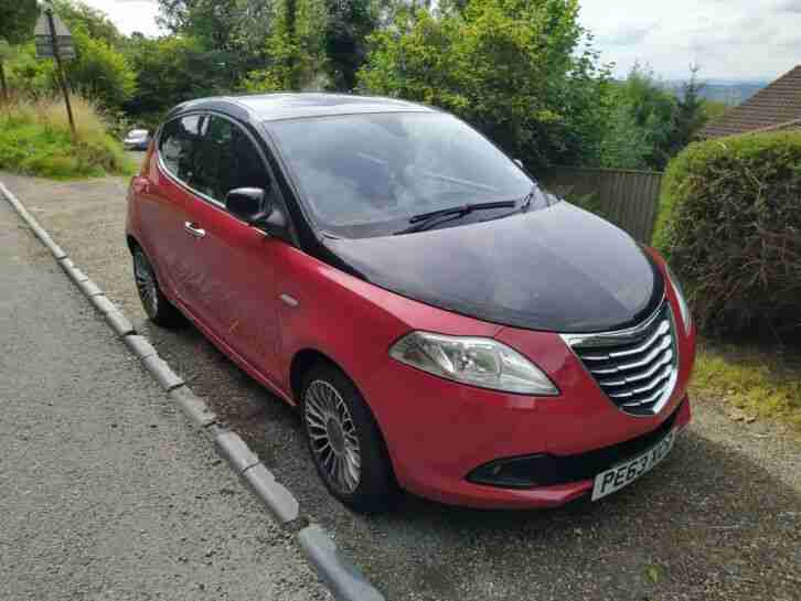 2013 Chrysler Ypsilon 1.2 Black and Red 5 D 69 BHP. LOW MILEAGE 30,000 £3295 ono