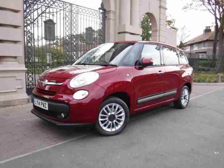 2014 14 FIAT 500L MPW 1.2 MULTIJET LOUNGE DUALOGIC 5 DOOR AUTOMATIC DIESEL RED