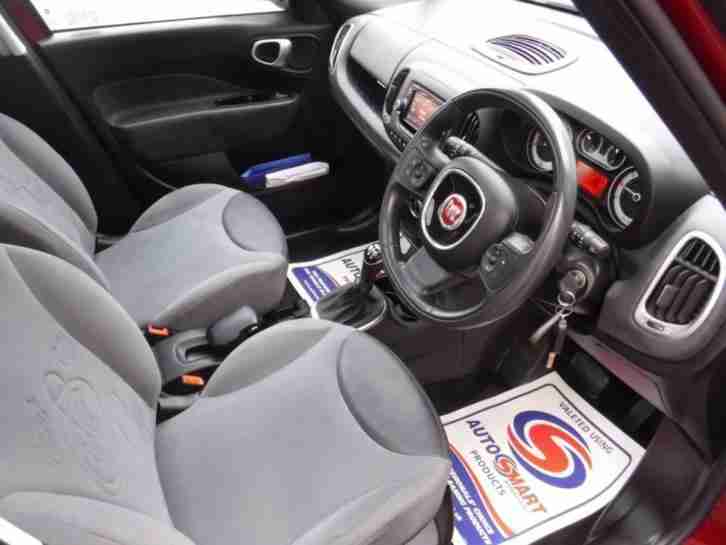 2014 14 FIAT 500L MPW 1.2 MULTIJET LOUNGE DUALOGIC 5 DOOR AUTOMATIC DIESEL RED