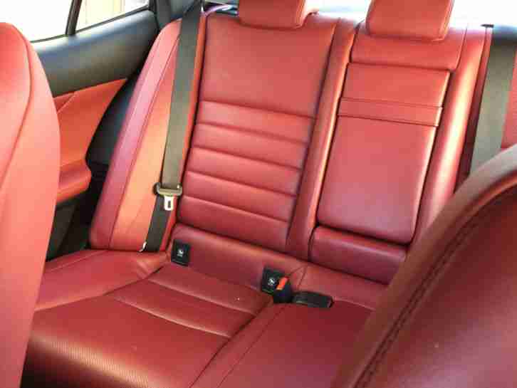 2014 14 LEXUS IS 300H F SPORT CVT AUTO WHITE