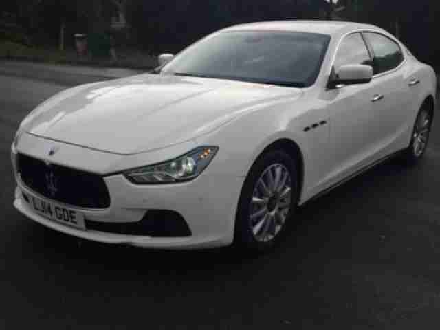 2014 14 MASERATI GHIBLI 3.0 DV6 4D AUTO 275 BHP DIESEL