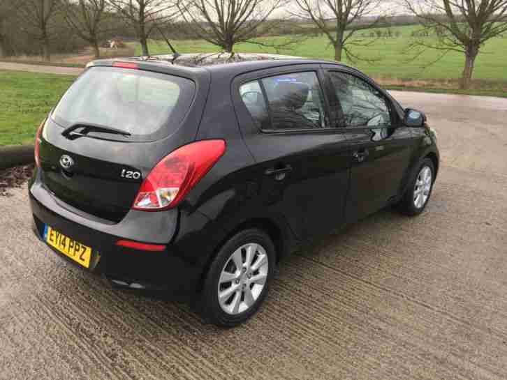 2014 (14 PLATE) HYUNDAI i20 HATCHBACK - 1.2 ACTIVE in Black