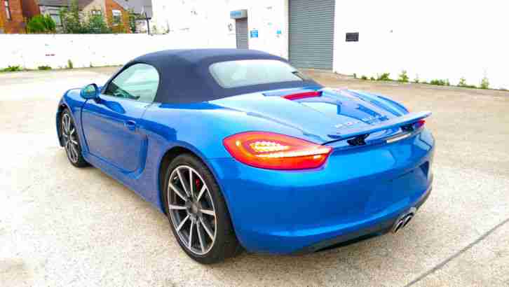 2014 14 PORSCHE BOXSTER S CONVERTIBLE 981 PDK AUTO DAMAGED REPAIRABLE SALVAGE