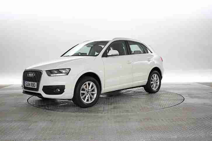 2014 (14 Reg) Audi Q3 2.0 TDi SE 4x2 White 5 STANDARD DIESEL MANUAL