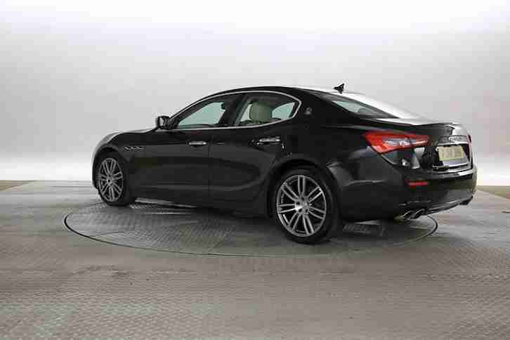 2014 (14 Reg) Maserati Ghibli 3.0 V6 D Black DIESEL AUTOMATIC