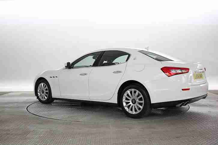 2014 (14 Reg) Maserati Ghibli 3.0 V6 White DIESEL AUTOMATIC