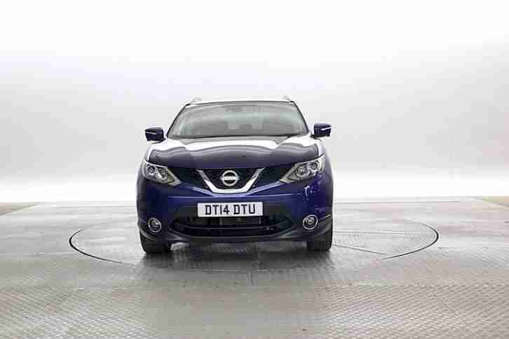 2014 (14 Reg) Nissan Qashqai 1.6 dCi Tekna 4x2 Ink Blue 5 STANDARD DIESEL AUTOMA