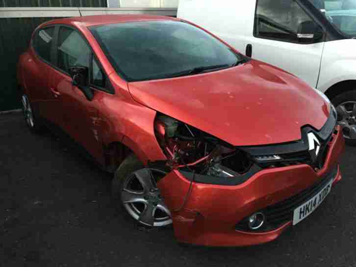2014 14 Renault Clio 1.2 16v ( 75bhp ) Expression + UNRECORDED DAMAGED SALVAGE
