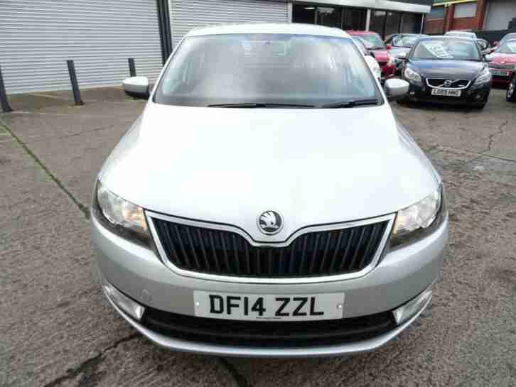 2014 14 SKODA RAPID 1.6 SE TDI CR 5D 104 BHP DIESEL