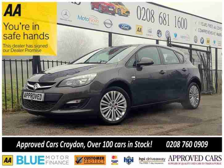 2014 14 VAUXHALL ASTRA 1.6 DESIGN 5D 115 BHP EXCLUSIV EDITION, CHOICE OF 4!