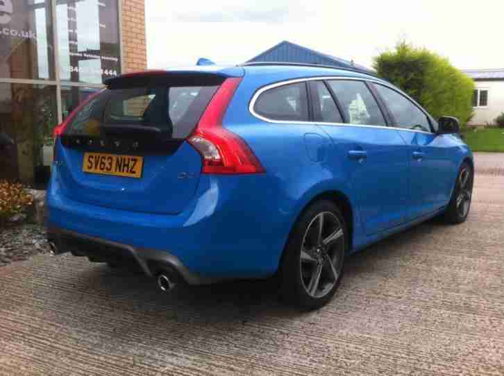 2014 14 Volvo V60 D4 2.0 163bhp Navigatior R-Design, Diesel, Manual, Estate
