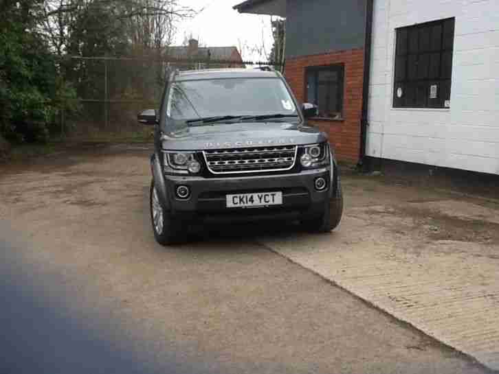 2014 14 reg Land Rover Discovery Commercial XS corris grey