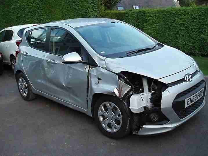 2014 63 HYUNDAI I10 1.2 SE NEW SHAPE UNRECORDED DAMAGED REPAIRABLE SALVAGE