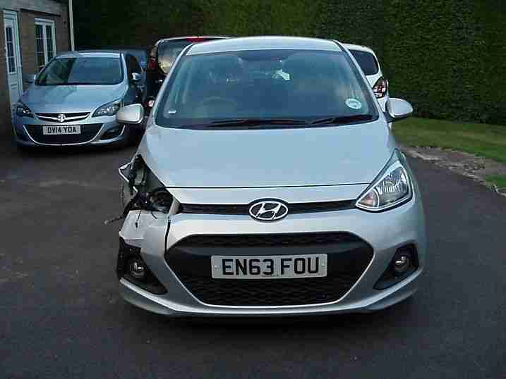 2014 63 HYUNDAI I10 1.2 SE NEW SHAPE UNRECORDED DAMAGED REPAIRABLE SALVAGE