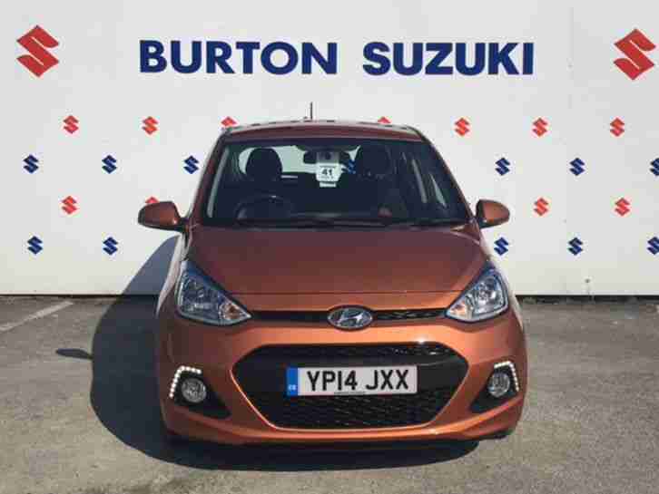 2014 63 HYUNDAI i10 1.2 PREMIUM 5 DR ONLY 37000 MILES WITH FULL SERVICE HISTORY