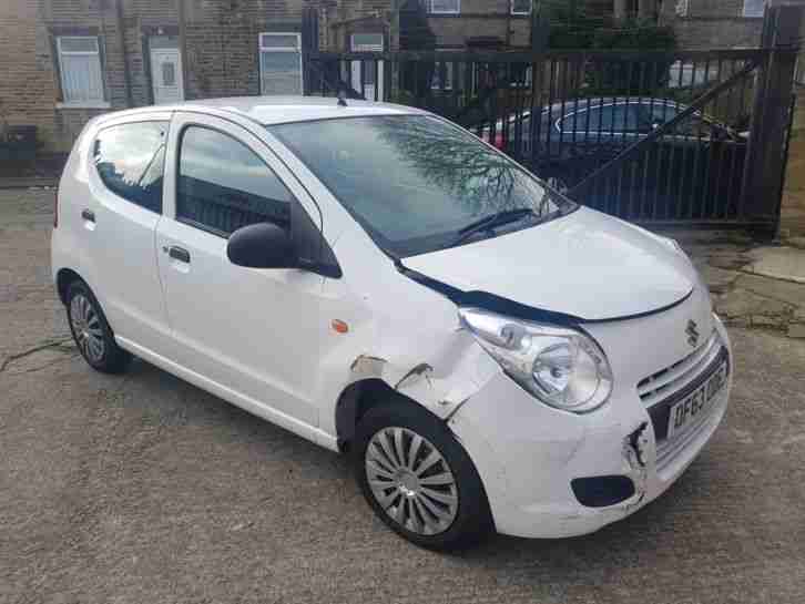 2014/63 PLATE SUZUKI ALTO SZ 998CC TAX AND TESTED DAMAGE SALVAGE REPAIRABLE