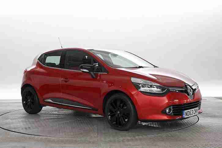 2014 (63 Reg) Renault Clio 0.9 TCE Energy Dynamique S Media Nav Flame Red 5 STAN