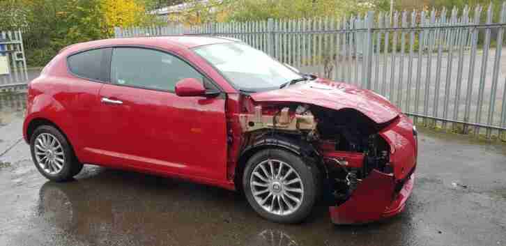 2014 (64) ALFA ROMEO MITO TWINAIR 1.0 LIGHT DAMAGED REPAIRABLE SALVAGE