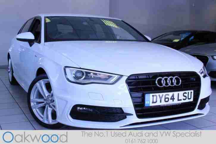 2014 64 A3 1.6 TDI 110 BHP S LINE 5D