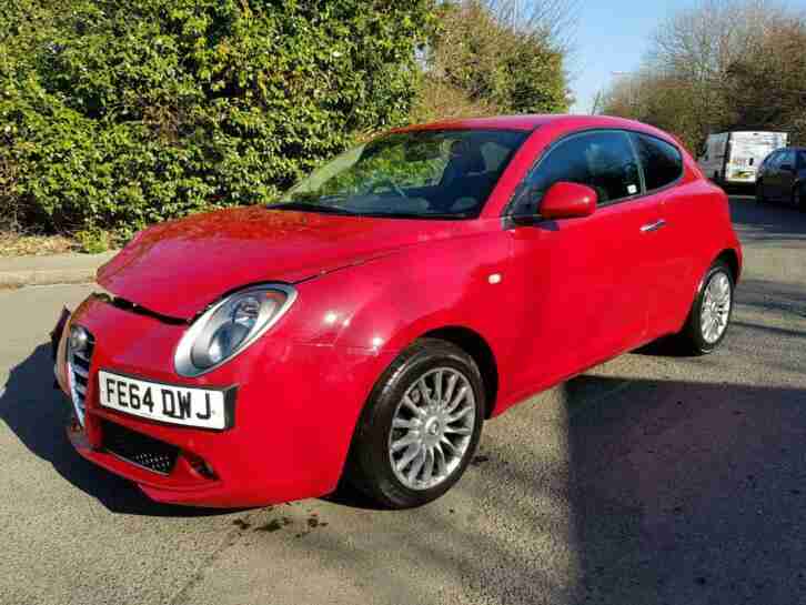 2014 64 Alfa Romeo Mito Twinair 1.0 light Damaged Salvage Repairable drives