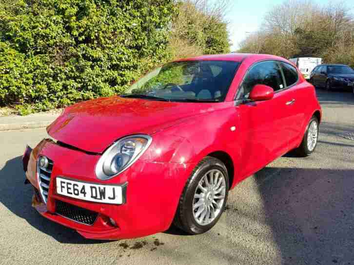 2014 *64* Alfa Romeo Mito Twinair 1.0 light Damaged Salvage Repairable drives
