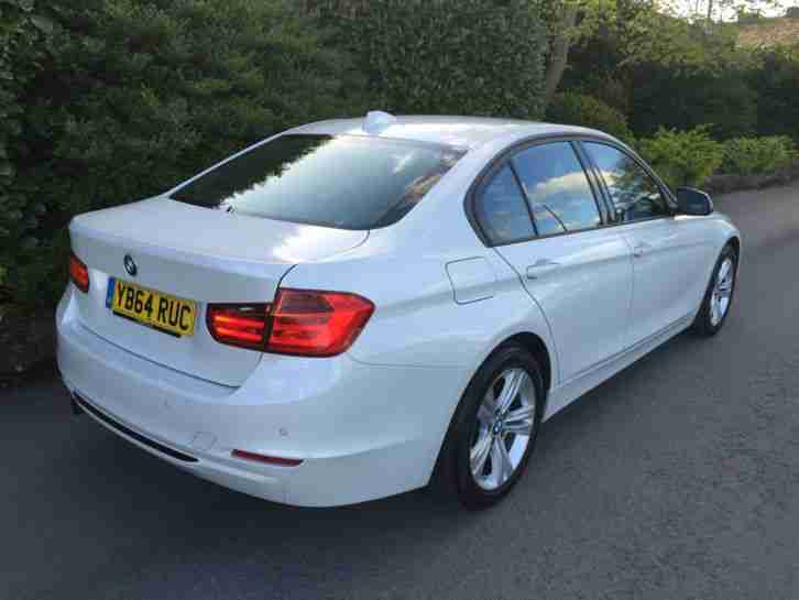 2014 (64) BMW 316D Sport - Pearl White - Stop Start - £30 Tax - Manual Diesel Px