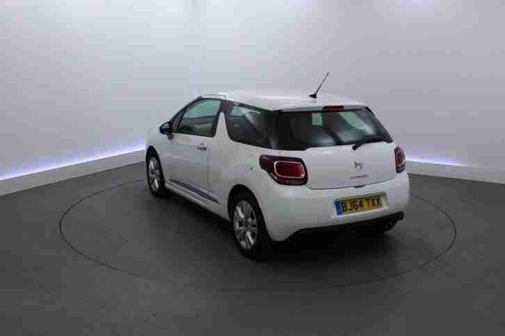 2014 64 CITROEN DS3 1.2 DSIGN PLUS 3D 82 BHP