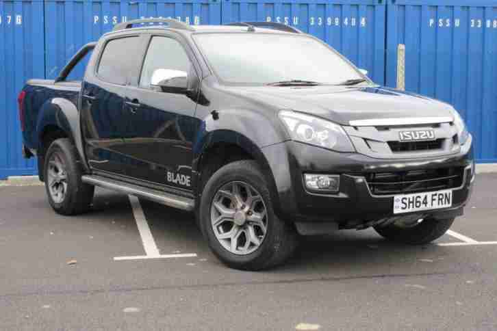 2014 64 ISUZU D MAX 2.5 TD BLADE DCB AUTO, TOW BAR, ONLY 36K FROM NEW