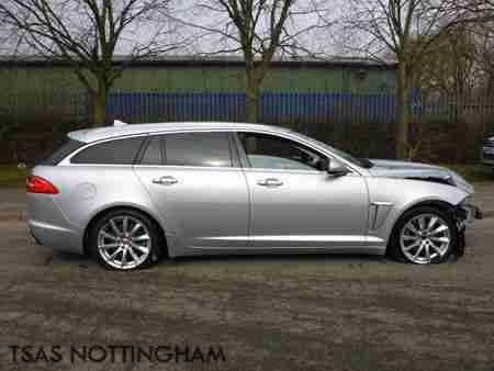 2014 * 64*Jaguar XF 3.0D V6 240 Sportbrake Auto Premium Luxury Damaged Salvage