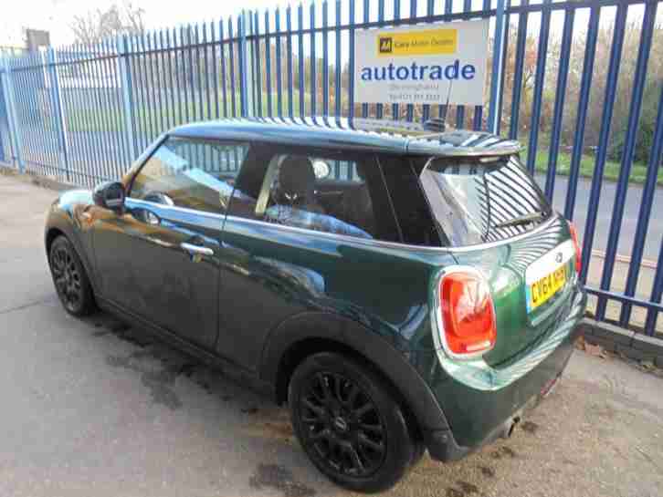 2014/64 Mini 1.5 136bhp s/s Cooper Racing Green "&pound;20 Road Tax & New Shape"