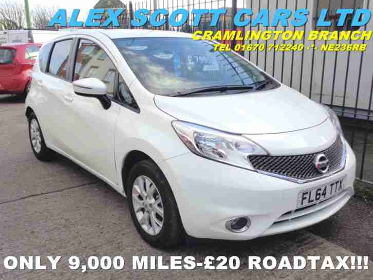 2014 64 Nissan Note 1.2 ( 80ps ) Acenta 5DR £20 ROADTAX !